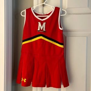 Maryland Terrapins Toddler Cheer Dress